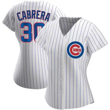 Replica Edward Cabrera Women's Chicago Cubs White Home Jersey