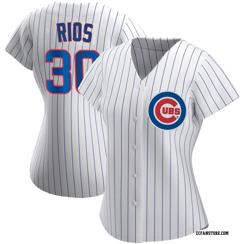 Replica Edwin Rios Women's Chicago Cubs White Home Jersey