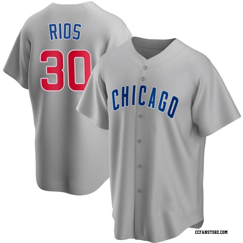 Replica Edwin Rios Youth Chicago Cubs Gray Road Jersey