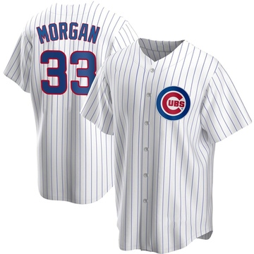 Replica Eli Morgan Youth Chicago Cubs White Home Jersey