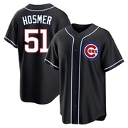 Replica Eric Hosmer Youth Chicago Cubs Black Fashion Out Jersey