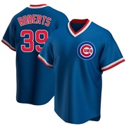 Replica Ethan Roberts Youth Chicago Cubs Royal Road Cooperstown Collection Jersey