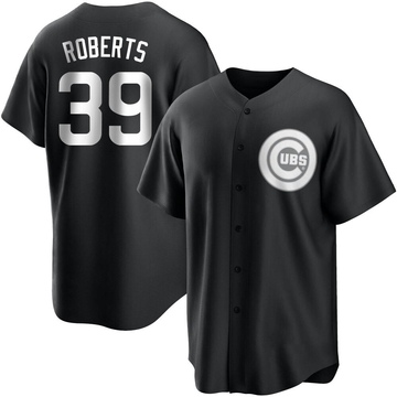 Replica Ethan Roberts Youth Chicago Cubs White Black/ Jersey