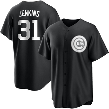 Replica Fergie Jenkins Youth Chicago Cubs White Black/ Jersey