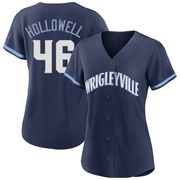 Replica Gavin Hollowell Women's Chicago Cubs Navy 2021 City Connect Jersey