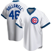 Replica Gavin Hollowell Youth Chicago Cubs White Home Cooperstown Collection Jersey
