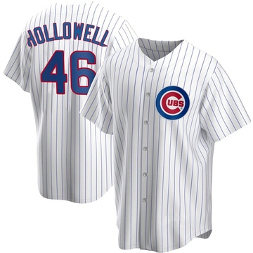 Replica Gavin Hollowell Youth Chicago Cubs White Home Jersey