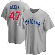 Replica Jack Neely Youth Chicago Cubs Gray Road Jersey