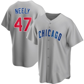 Replica Jack Neely Youth Chicago Cubs Gray Road Jersey