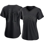 Replica Jacob Webb Women's Chicago Cubs Black Pitch Fashion Jersey
