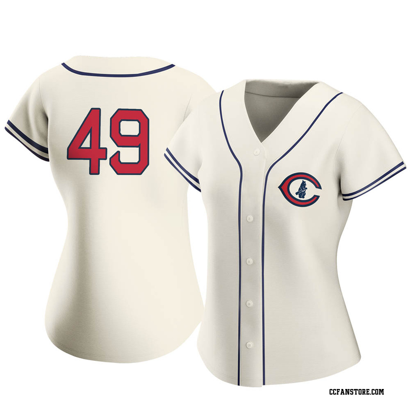 Replica Jake Arrieta Women's Chicago Cubs Cream 2022 Field Of Dreams Jersey