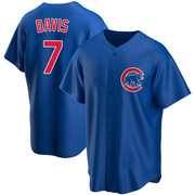 Replica Jody Davis Youth Chicago Cubs Royal Alternate Jersey