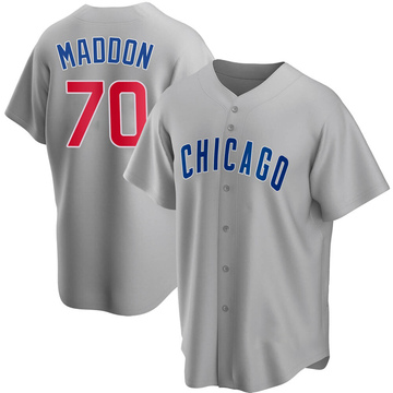 Replica Joe Maddon Youth Chicago Cubs Gray Road Jersey