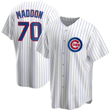 Replica Joe Maddon Youth Chicago Cubs White Home Jersey