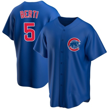 Replica Jon Berti Men's Chicago Cubs Royal Alternate Jersey