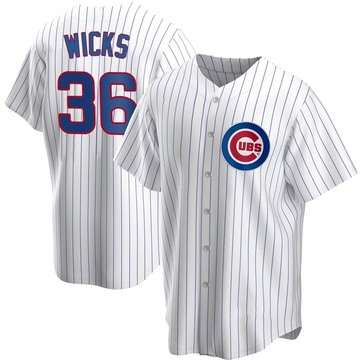 Replica Jordan Wicks Youth Chicago Cubs White Home Jersey