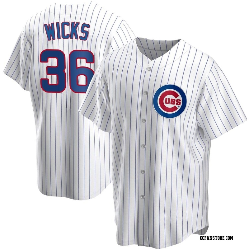 Replica Jordan Wicks Youth Chicago Cubs White Home Jersey