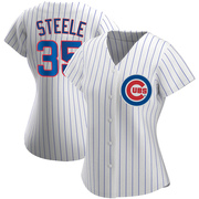 Replica Justin Steele Women's Chicago Cubs White Home Jersey