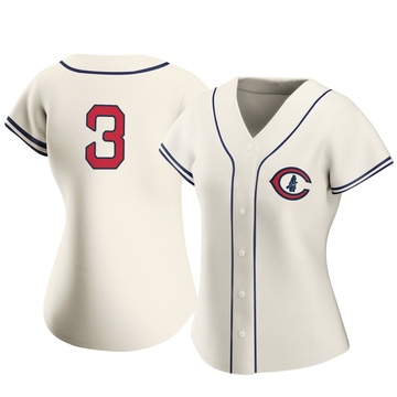 Replica Justin Turner Women's Chicago Cubs Cream 2022 Field Of Dreams Jersey