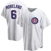 Replica Keith Moreland Men's Chicago Cubs White Home Jersey