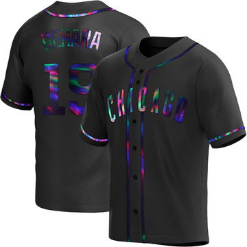 Replica Koji Uehara Youth Chicago Cubs Black Holographic Alternate Jersey