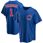 Replica Kosuke Fukudome Youth Chicago Cubs Royal Alternate Jersey