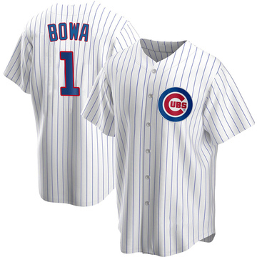 Replica Larry Bowa Men's Chicago Cubs White Home Jersey