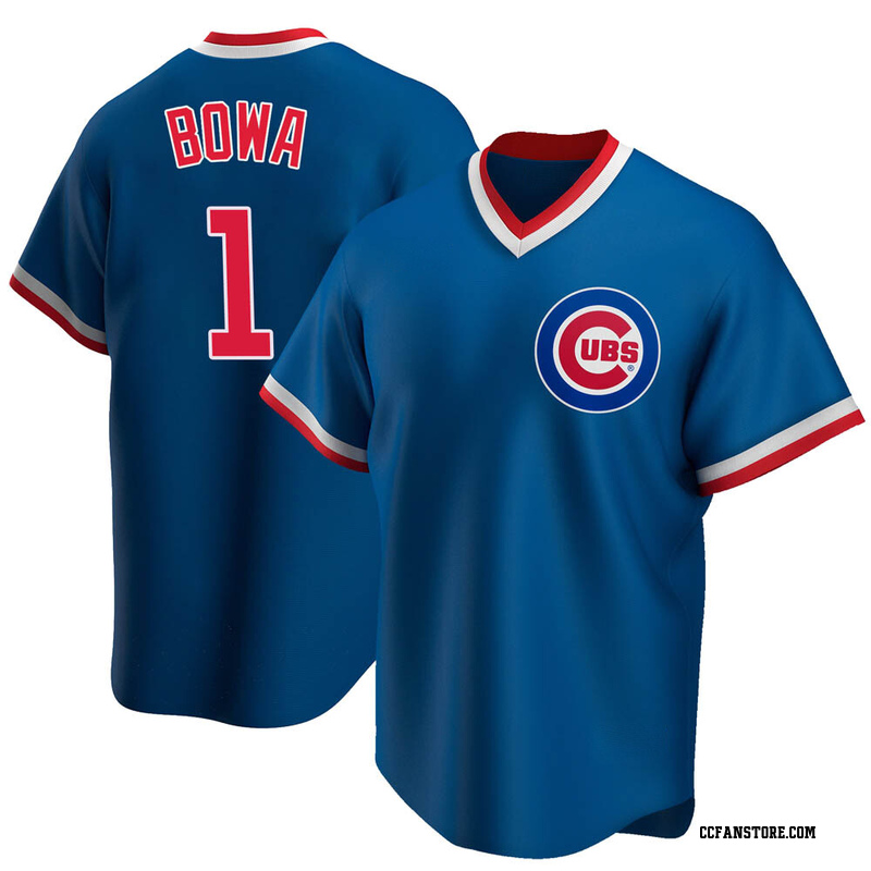 Replica Larry Bowa Youth Chicago Cubs Royal Road Cooperstown Collection Jersey