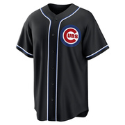 Replica Leon Durham Youth Chicago Cubs Black Fashion Out Jersey