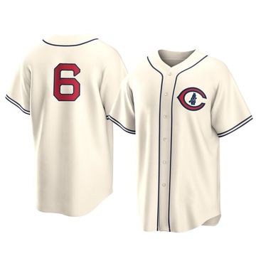 Replica Matt Shaw Men's Chicago Cubs Cream 2022 Field Of Dreams Jersey