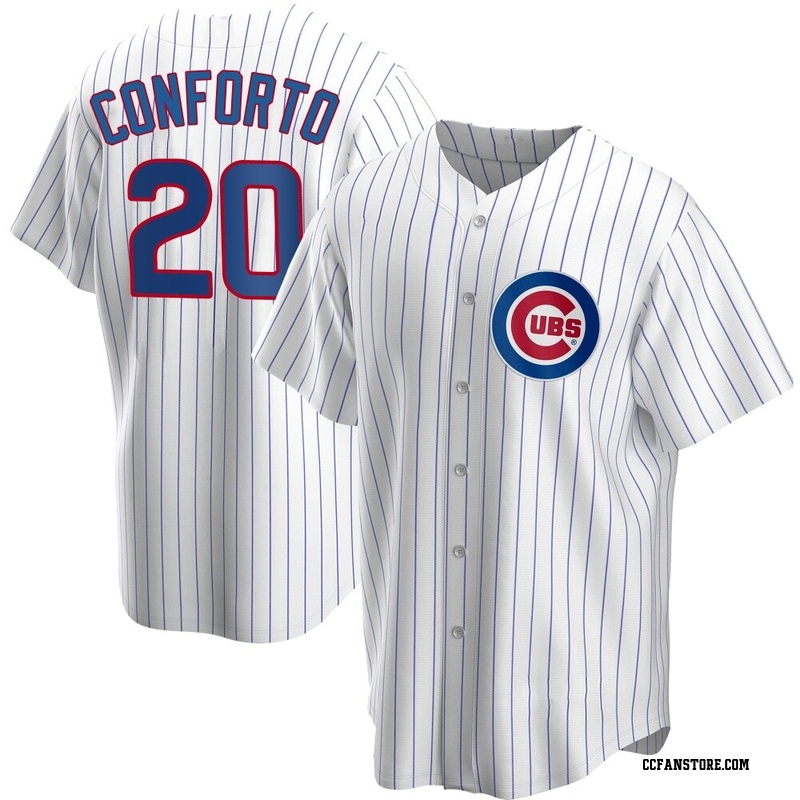 Replica Michael Conforto Youth Chicago Cubs White Home Jersey