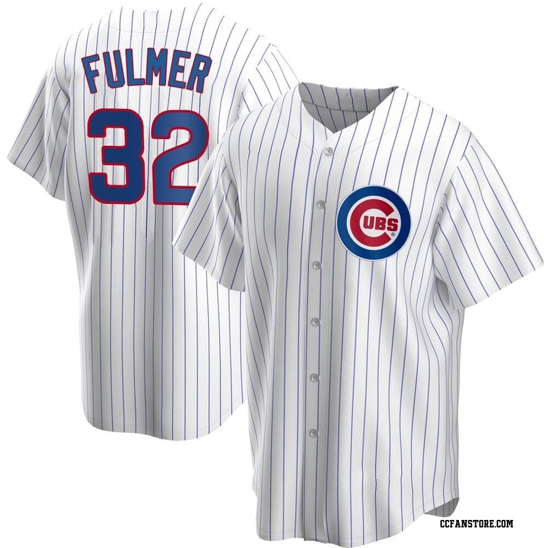 Replica Michael Fulmer Men's Chicago Cubs White Home Jersey
