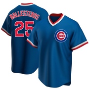 Replica Moises Ballesteros Youth Chicago Cubs Royal Road Cooperstown Collection Jersey