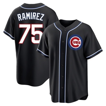 Replica Pedro Ramirez Youth Chicago Cubs Black Fashion Out Jersey