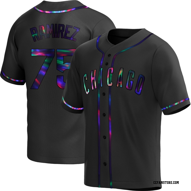 Replica Pedro Ramirez Youth Chicago Cubs Black Holographic Alternate Jersey