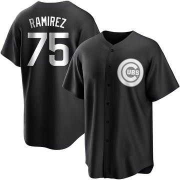 Replica Pedro Ramirez Youth Chicago Cubs White Black/ Jersey