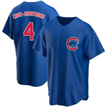 Replica Pete Crow-Armstrong Men's Chicago Cubs Royal Alternate Jersey