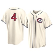 Replica Pete Crow-Armstrong Youth Chicago Cubs Cream 2022 Field Of Dreams Jersey