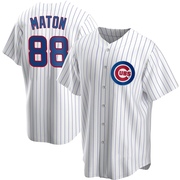 Replica Phil Maton Men's Chicago Cubs White Home Jersey