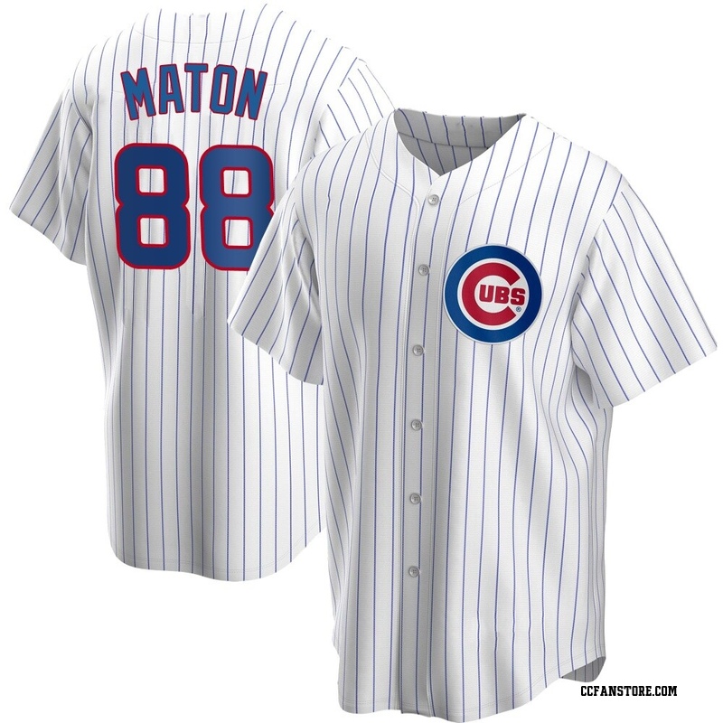 Replica Phil Maton Men's Chicago Cubs White Home Jersey
