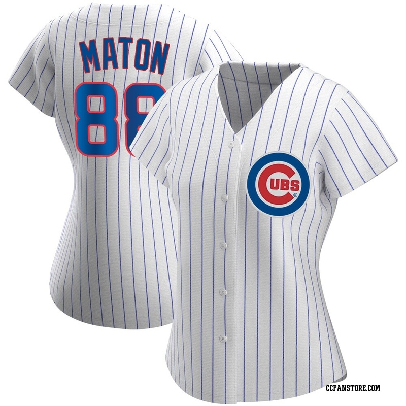 Replica Phil Maton Women's Chicago Cubs White Home Jersey