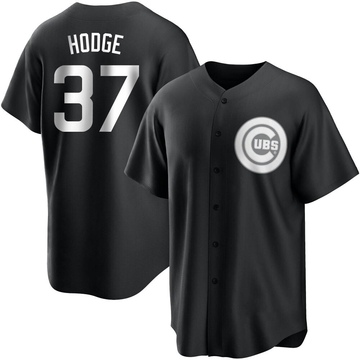 Replica Porter Hodge Youth Chicago Cubs White Black/ Jersey