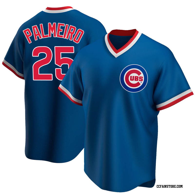 Replica Rafael Palmeiro Youth Chicago Cubs Royal Road Cooperstown Collection Jersey