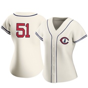 Replica Riley Martin Women's Chicago Cubs Cream 2022 Field Of Dreams Jersey