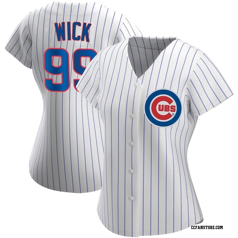 Replica Rowan Wick Women's Chicago Cubs White Home Jersey