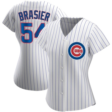 Replica Ryan Brasier Women's Chicago Cubs White Home Jersey