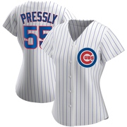 Replica Ryan Pressly Women's Chicago Cubs White Home Jersey