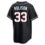 Replica Ryan Rolison Men's Chicago Cubs Black Fashion Out Jersey