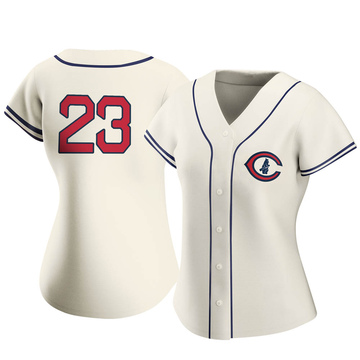 Replica Ryne Sandberg Women's Chicago Cubs Cream 2022 Field Of Dreams Jersey