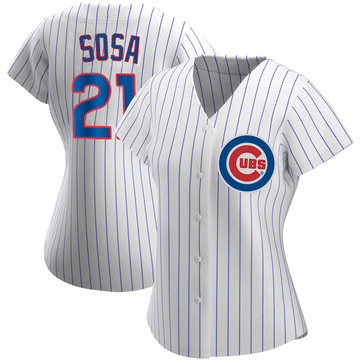 Replica Sammy Sosa Women's Chicago Cubs White Home Jersey